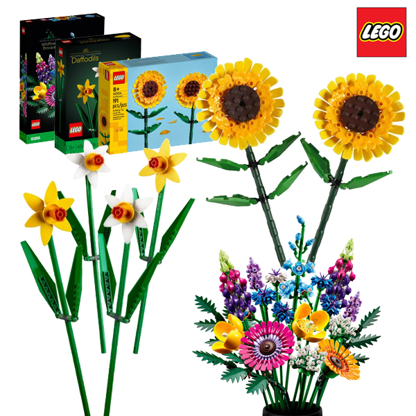레고 스페셜 꽃다발만들기세트 10313, 40646, 40524 (설명서코팅)