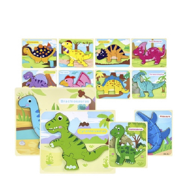 튼튼 공룡퍼즐 12종