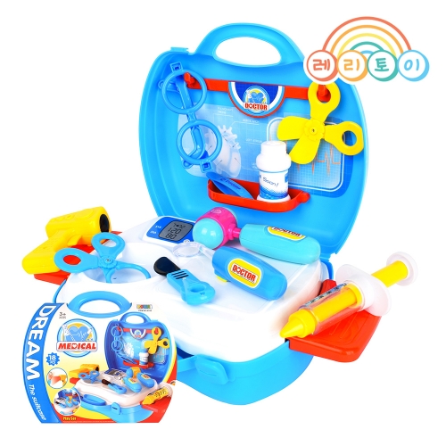 레인보우리퍼블릭 드림 병원놀이 가방 세트