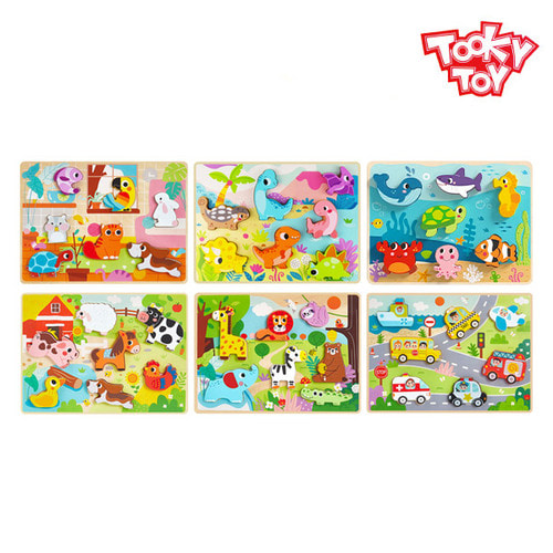 투키토이 입체 퍼즐 6종 세트