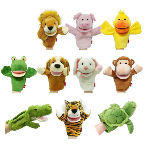 매직캐슬 손가락인형 가축 야생동물 10종